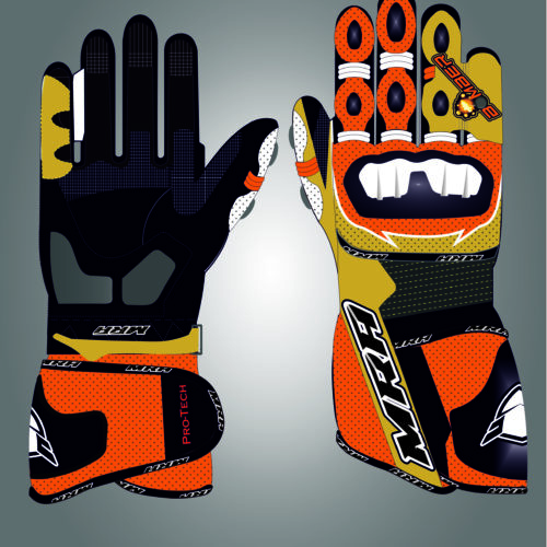 Gloves 4 - MS MRA Custom Race Gloves
