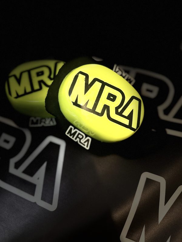 MRA Knee Sliders Flo Yellow